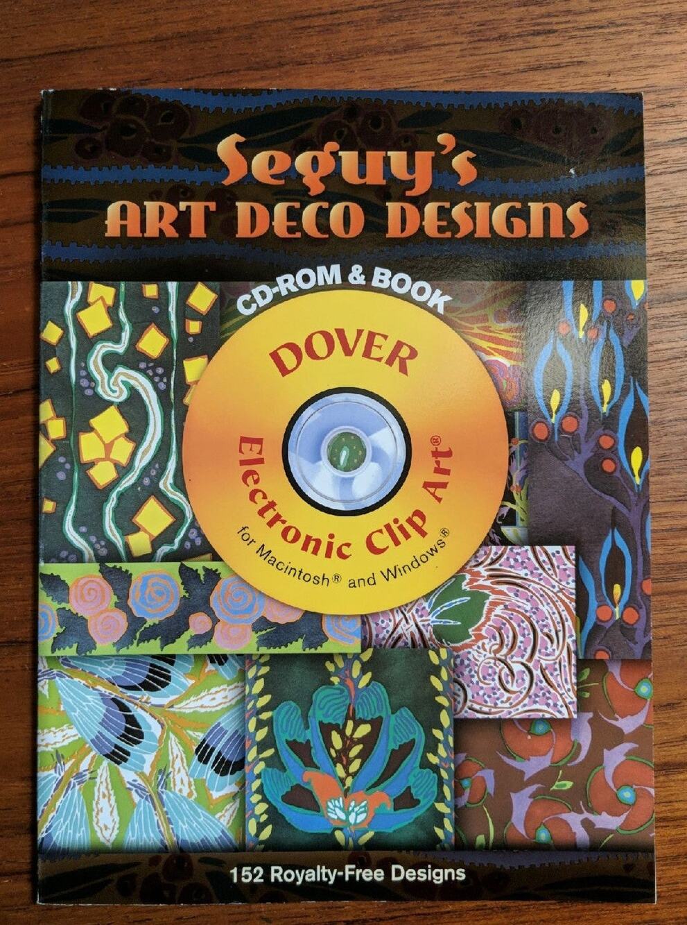 Seguy's Art Deco Designs Bk & CD